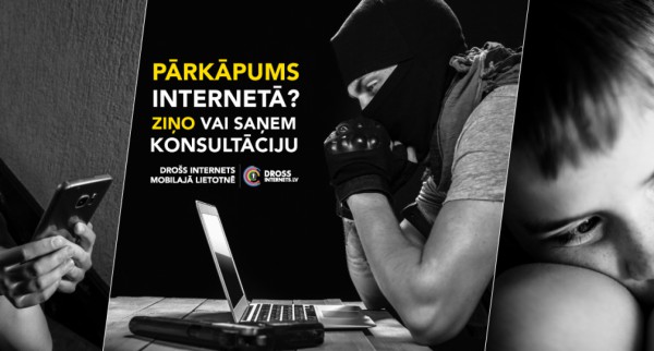 Ziņo par pārkāpumiem "Drošs Internets" mobilajā lietotnē!